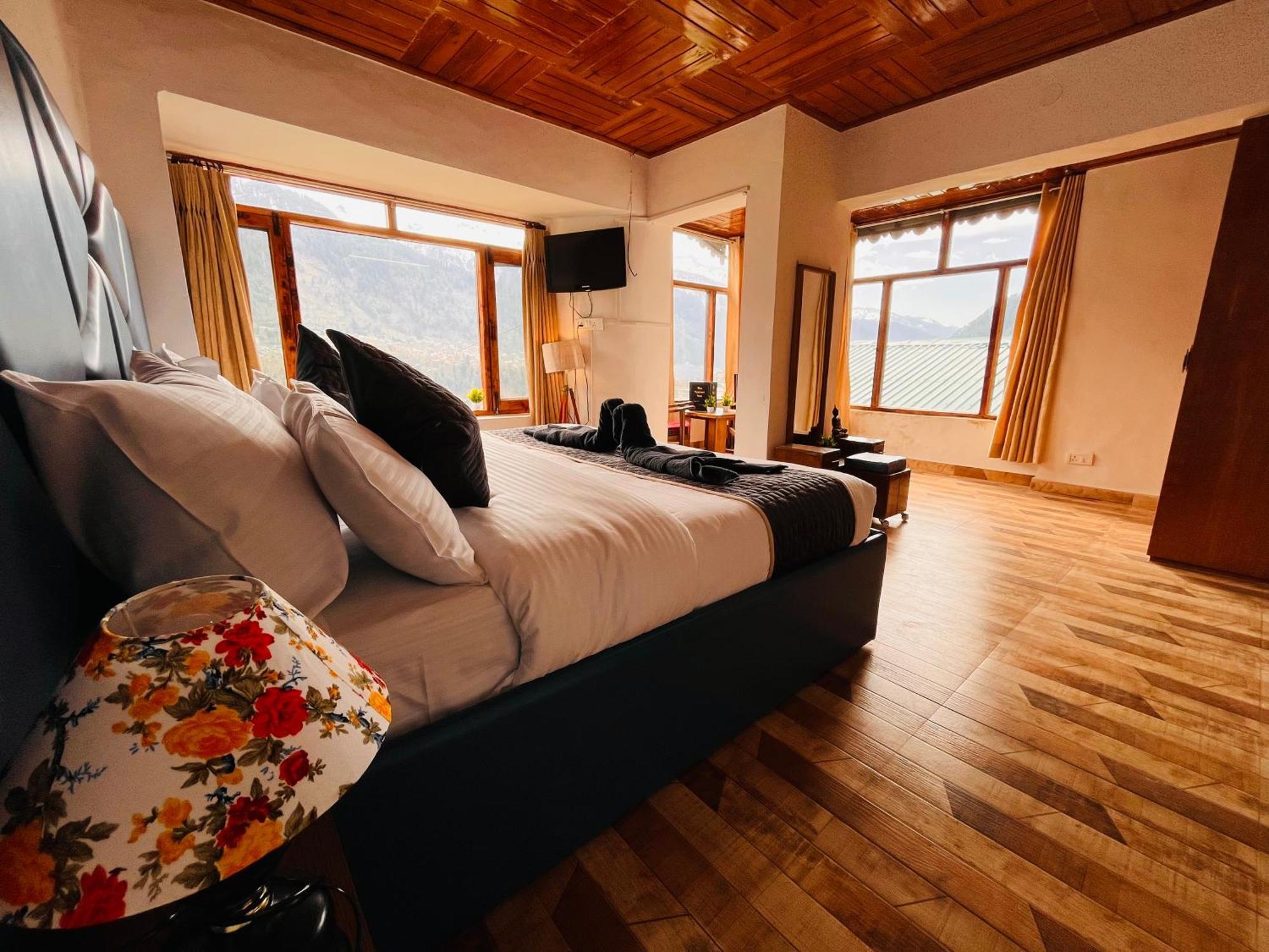 Himalayan River Mountain View 2 Bedrooms Cottage, Manali Extérieur photo