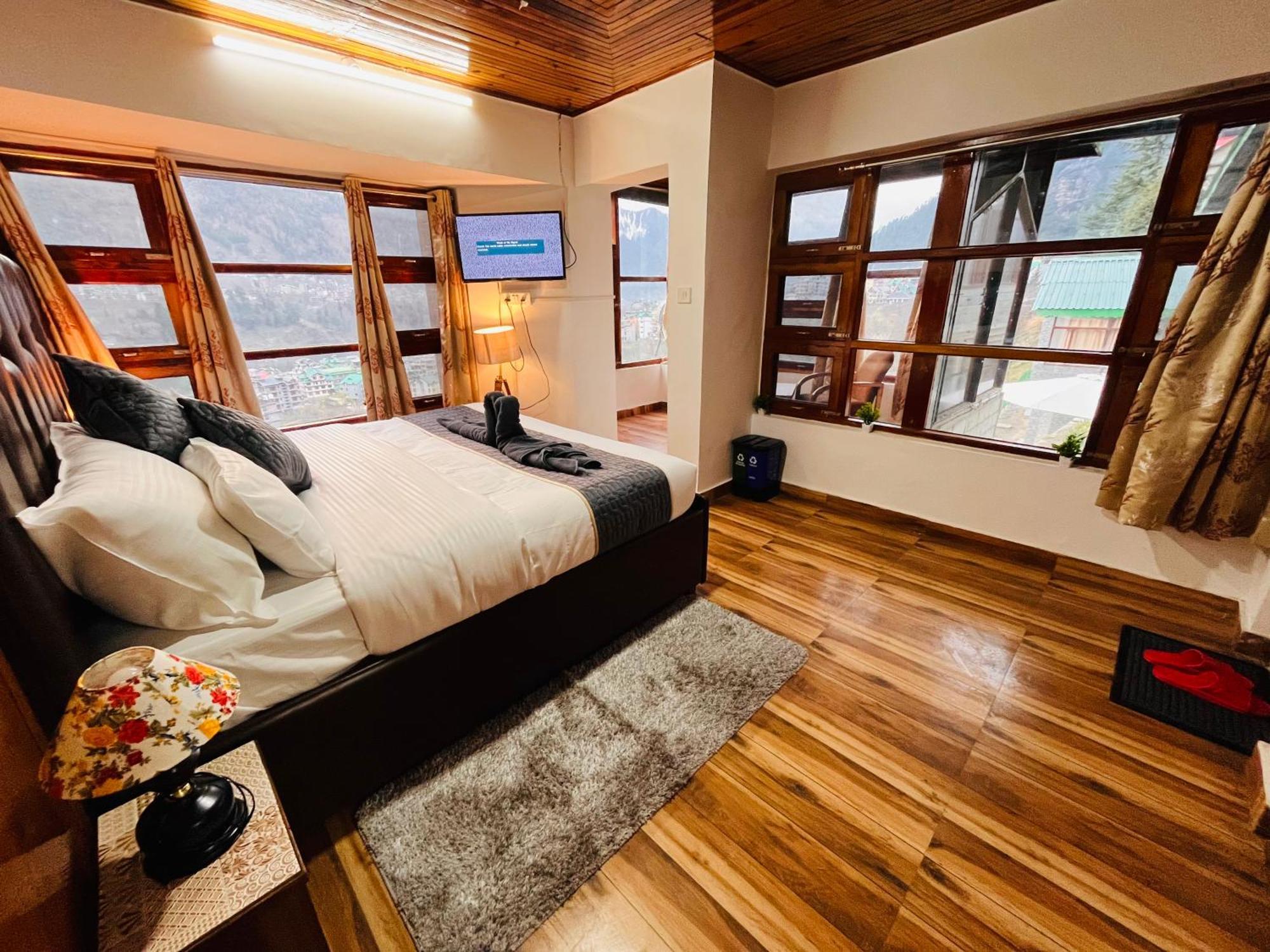 Himalayan River Mountain View 2 Bedrooms Cottage, Manali Extérieur photo