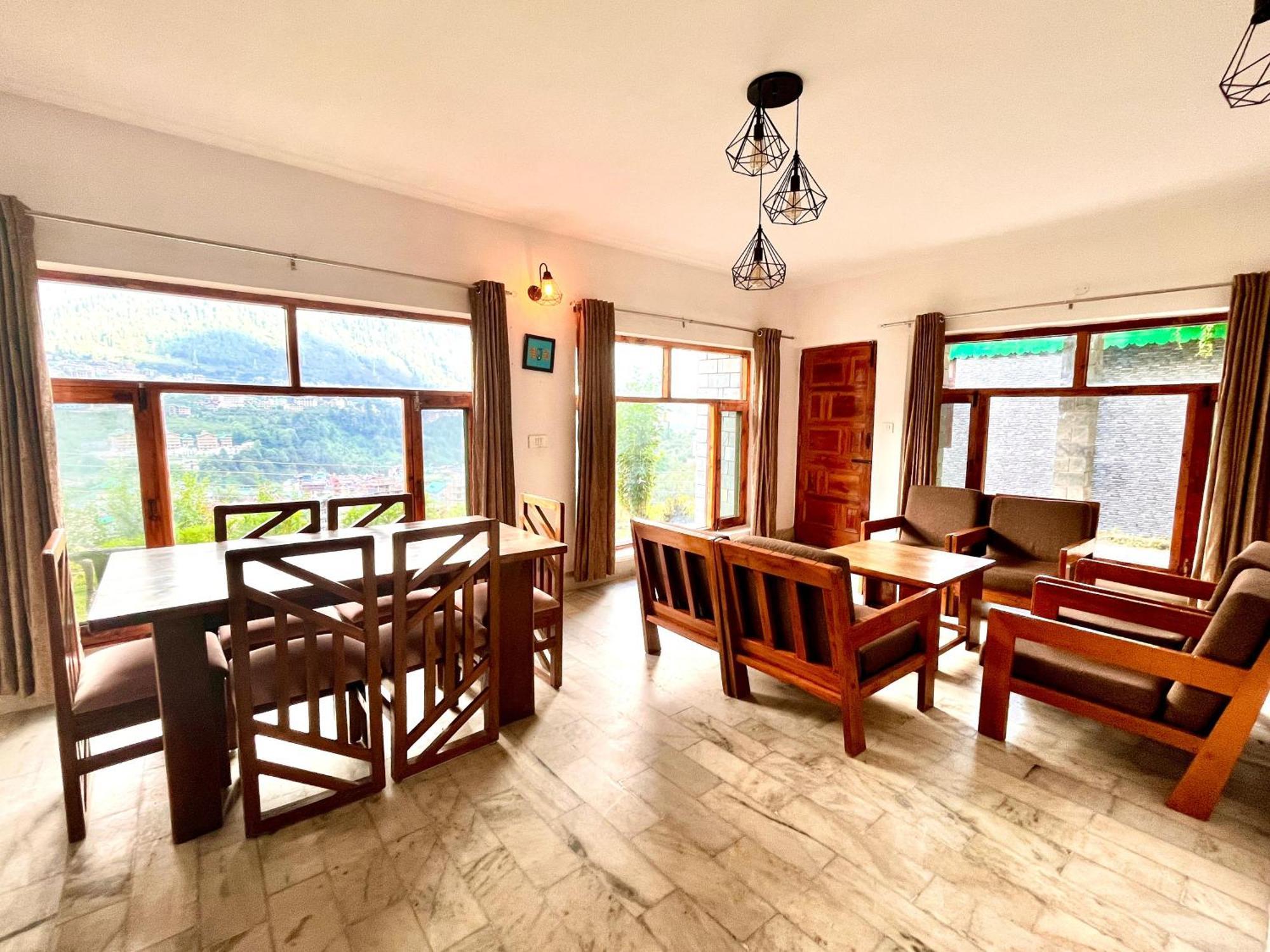 Himalayan River Mountain View 2 Bedrooms Cottage, Manali Extérieur photo